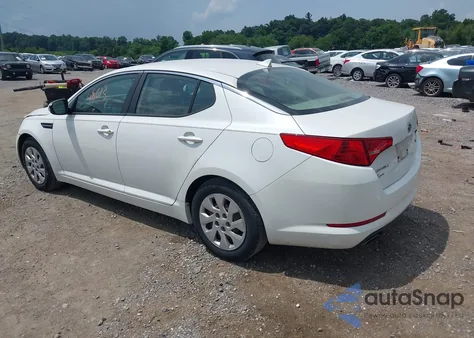 2011 Kia Optima Lx из США, поврежденный, VIN KNAGM4A70B5101029